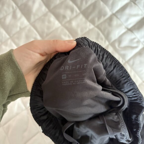 Nike Womens Dri-Fit Running Shorts Womens Size XS Black Drawstring Liner - Picture 5 of 9